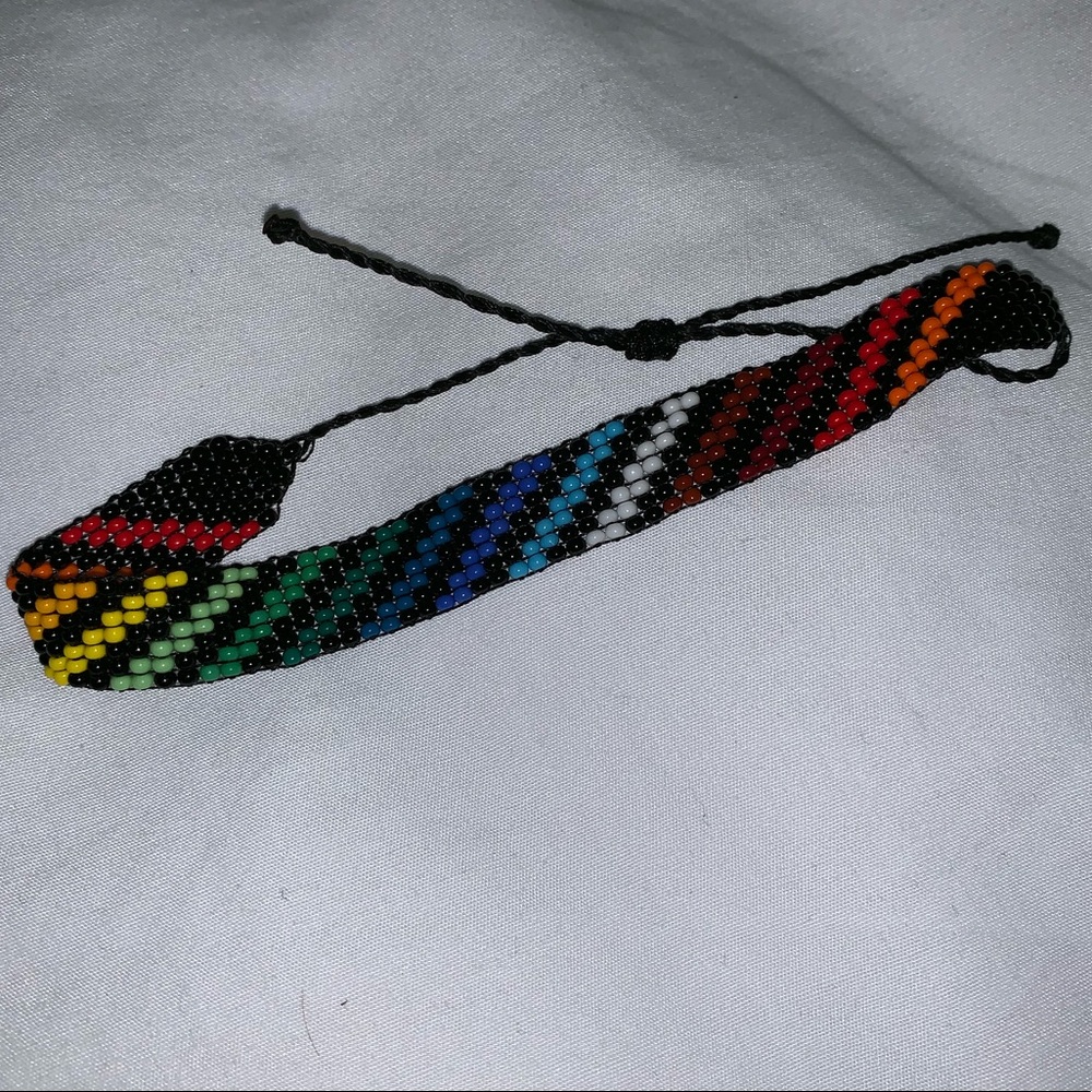 🌈 PRIDE Adjustable Bracelet  Miyuki Beaded